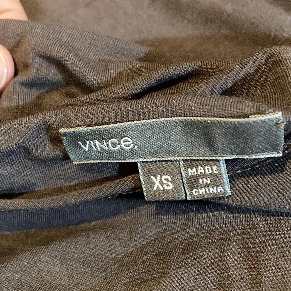 Vince Micromodal Minimalist Top Grey sz XSmall - Picture 4 of 5
